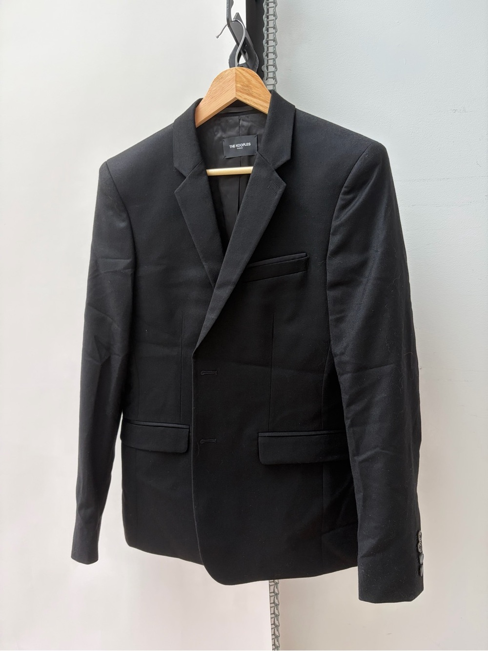 The Kooples Slim Fit Suit Jacket - Black